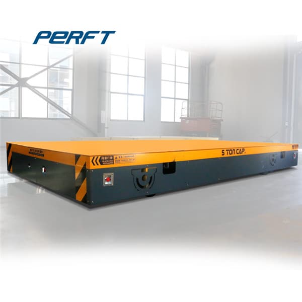 1-300T Electric Flat Cart For Metallurgy Industry